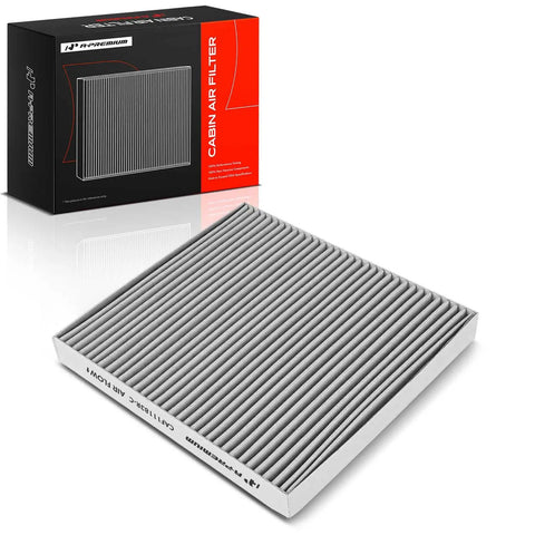 Activated Carbon Cabin Air Filter For Dodge Durango 2011-2022 And Jeep Grand Cherokee 2011-2014, 2016-2017, 2019-2021 box and filter