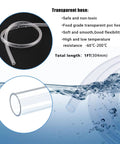 10 Foot Universal Air Conditioner Drain Hose With Elbow Fitting For Window AC And Mini Split Units Portable AC Drain Kit