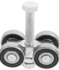 Stainless Steel Double Bearing Sliding Door Caster Wheel Kit For Ultra Smooth Rolling, Heavy Duty Track Roller Pulley