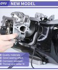 Close-up of High Compression Cylinder Head Gasket Kit 010 70mm being installed on gas engine for Predator 212cc and GX200.