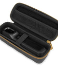 Rugged Protective Case for Thermal Imagers Like Flir One Edge Pro and Edge Wireless Camera, open with foam interior and clip