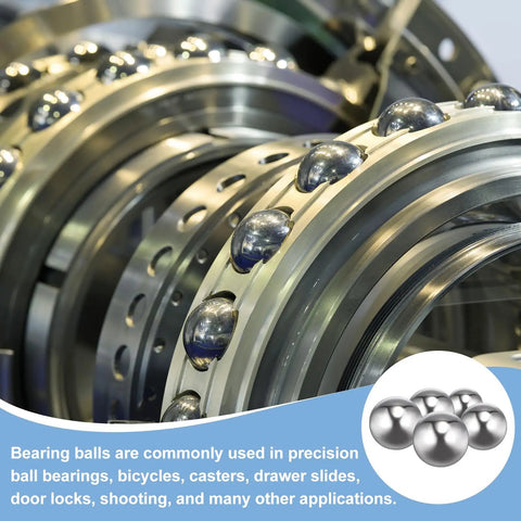 Industrial setup with 6.5mm Stainless Steel Bearing Balls, 100 Pcs, G100 Precision Mirror Finish, 304 Grade For Bearings, Bicycles