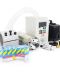 Beast 0.8KW Water Cooled Spindle Motor Kit With 1.5KW VFD Inverter For CNC Milling 110V To 3 Phase 65mm Mount ER11 Collets
