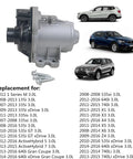 BMW Replacement Electric Engine Water Pump With Bolts For 3.0L I6 Engines with compatible car models.