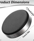 Round Leather Watch Cushion And Movement Holder Pad For Repair Jobs, Case Protector Pad, Watch Maintenance Mat, 2.75 x 2.75 x 0.67 In