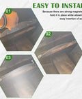 Installation steps for Heat Deflector Upgrade Kit for Pit Boss Grills Including Austin XL Pro Series 1150 Rancher XL PB1100.