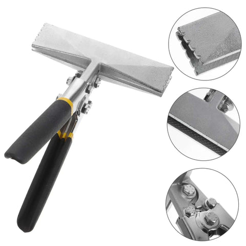 Go To Workhorse Hand Seamer Tool And Metal Bender For Sheet Metal Flattening with non-slip handles and precision jaws.