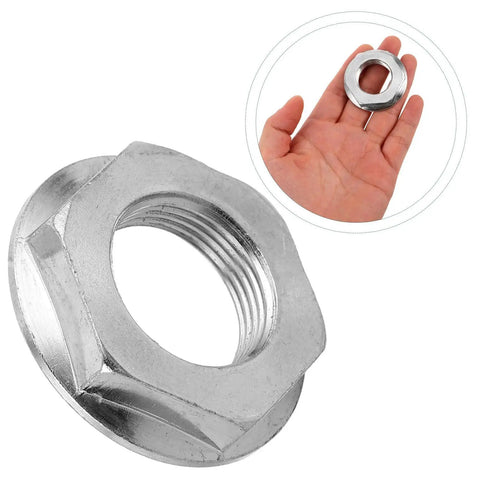 Stainless Steel Washing Machine Hub Nut Replacement Kit Durable Washer Nut Set for Home And Commercial Use held in hand