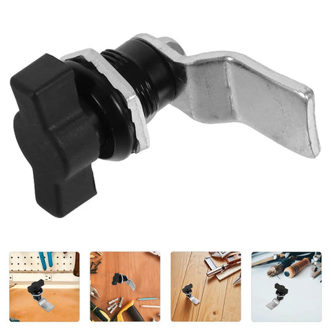 Black T Handle Cam Lock For Cabinets And Boxes Easy To Install And Use Made From ABS And Metal Real Solid Offset Keyless Cylinder Lock With T Shaped Handle Great For Office And Home Storage