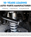 Front Lower Control Arm With Ball Joint Replacement Kit For Buick Rainier 2004 2007, Chevy Trailblazer 2004 2007, installed view