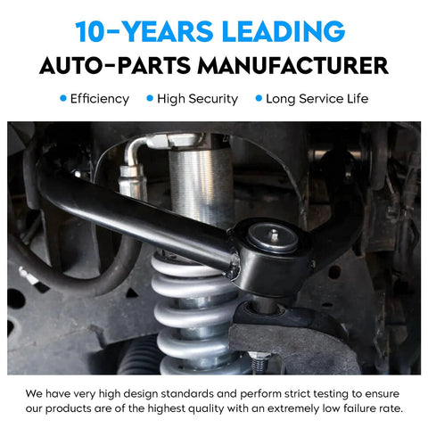 Honda Accord 2008 2012 And Acura TL 2009 2014 Front Upper Control Arm With Ball Joint Left And Right Installed View