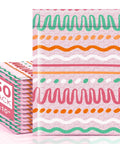6x9 Usable Bubble Mailers 50 Pack Self Seal Padded Envelopes For Small Business Mailing Waterproof Shipping Packaging Color Ribbon Ideal For Jewelry Electronics Cosmetics Cards Photos And More