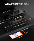 58.4V 18A LiFePO4 Battery Charger with AC, DC cables, waterproof adapter, screws, and manual for 48V systems.