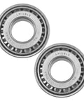 Front Outer Wheel Bearing Pair Set Of 2 For Alfa Romeo Chevy Ford Jeep, Drop In Replacement, OE Quality Aftermarket Bearings