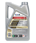 Front view of Mobil 1 Extended Performance High Mileage motor oil bottle, 5W-30, 5-quart