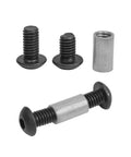 10 Pack Handle Screws, Rivets, Bolts, And Fasteners With Hex Key For DIY Knife Making And Fixed Blade Repairs, shown with hex bolt detail