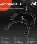 Front Upper Control Arms With Ball Joint And Bushing For Ram 1500 2009 2010 2011 2018 1500 Classic 2019 2024 Dodge Ram 1500