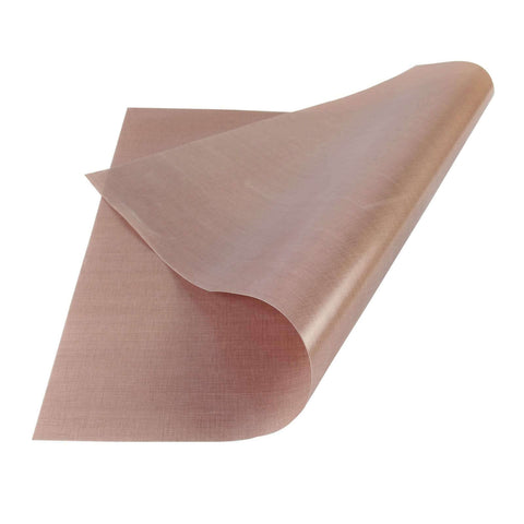 Heavy Duty Nonstick PTFE Teflon Craft Sheet Roll 39 Inch By 5 Yard 5 Mil Thick Reusable Ironing And Craft Mat Protects Your Iron For Applique And DIY Crafts Brown