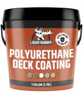 Polyurethane Deck Coating That Is Ten Times Stronger Than Traditional Deck Paint And Stain, Flexible Sealant, One Gallon