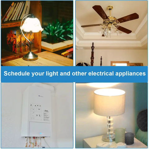 In Wall Timer Switch for Lights and Fans, 7 Day Programmable Digital Timer With 7 On Off Settings, DST Random Mode, Easy Install