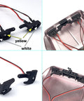 LED Lights Kit For RC Crawler Redcat Ascent 18 One Eighteen Scale With Front Spotlight And Taillights 3D Printed Resin Housing