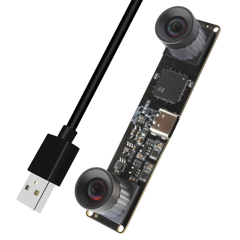 Beast High Speed 210fps USB Camera With Global Shutter And Dual Lens Monochrome Module 800P Sync for 3D Printing and VR