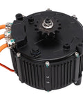 Beast 10KW Mid Drive Electric Bike Motor PMSM With Hall Sensor IP67 5000RPM 93 Percent Efficiency, detailed top view.