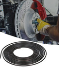 5m Steel Brake Line Kit With PVF Coating For Durability, 4.75mm Screws And Connectors, universal automotive replacement shown coiled