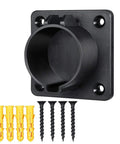 Heavy Duty EV Charger Nozzle Holster Dock for J1772 EV Coupler Connector with screws and wall anchors