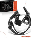 Front Left Abs Wheel Speed Sensor For Ford Fusion 2013-2019 And Lincoln Mkz 2013-2015, with wiring and bracket for installation.