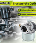 Carburetor Replacement For 591925 698479 693518 698475 Fits Craftsman Tillers with air filter and gasket kit