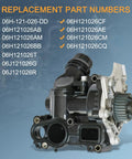 Complete Top Notch Thermostat And Water Pump Housing Assembly Compatible With Audi VW OEM Replacement