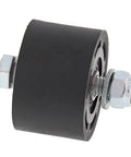 Black 43 28mm Chain Roller With 98A Polyurethane Hardness Delrin Self Lubricating Sealed Bearings Keeps Water And Dirt Out Low Friction Beefy Drivetrain Upgrade For 795006 Style Chain Rollers, black chain roller