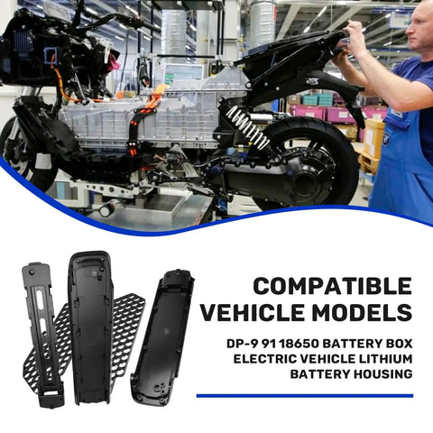 Heavy Duty Downtube Ebike Battery Case For Up To Ninety One 18650 Cells Diy Electric Bike Pack With Rock Solid Mechanical Lock And Thirty Six Volt Ready Setup For Daily Rides in a workshop setting.