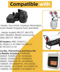 FD4 Dump Switch For Patio Heaters Anti Tilt Safety Switch Replacement Part Easy Install shown with compatible heater models