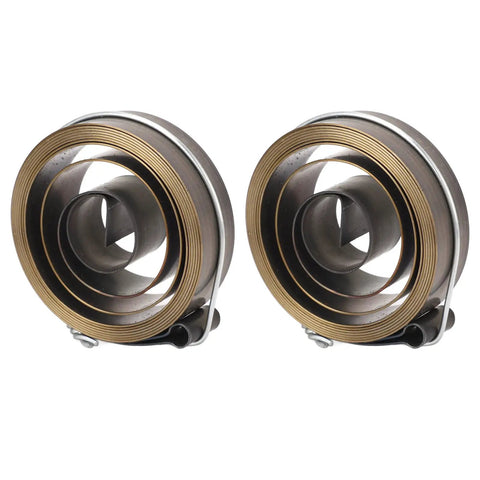 2 Pack Drill Press Return Spring Chrome Plated Stable Quill Spring For Horizontal And Vertical Bench Drills Replacement Part