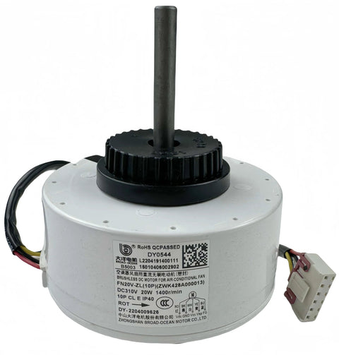 Beefed-Up 310V Brushless DC Fan Motor For Central Air Conditioners FN20V-ZL Inverter Type 20W 1400 RPM Replacement For Indoor Units