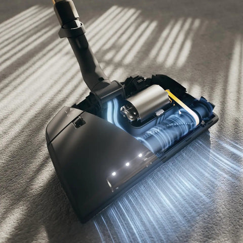 Electro Premium Floorbrush, Motorized Extra Wide Floorhead For All Carpet Depths, Deep Clean Any Pile Fast, Model SEB 236