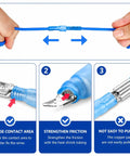Hella Waterproof 150 Piece Heat Shrink Wire Connectors Kit Automotive Marine Electrical Terminals Assortment showing connector usage steps.