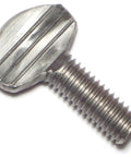 Thumb Screws 3/8-16 Inch Thread 1 Inch Length Zinc Plated Steel Spade Head Pack Of Four Easy Hand Tightening