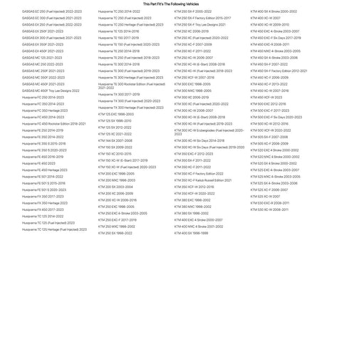 Compatible models list for Rear 18 Inch Motorcycle Spoke Kit With Beefed Up Silver Spokes And Nipples, Heavy Duty 304T Stainless Steel Spokes And 7075 Aircraft Grade Aluminum Nipples, Fits OEM Wheel And Aftermarket 18 Inch Wheels, Up To 20 Percent Stronger