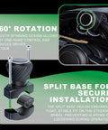 Universal Steering Wheel Spinner Knob Ball Knob For Cars Trucks Mowers Forklifts Tractors Boats EZ Install With Split Base