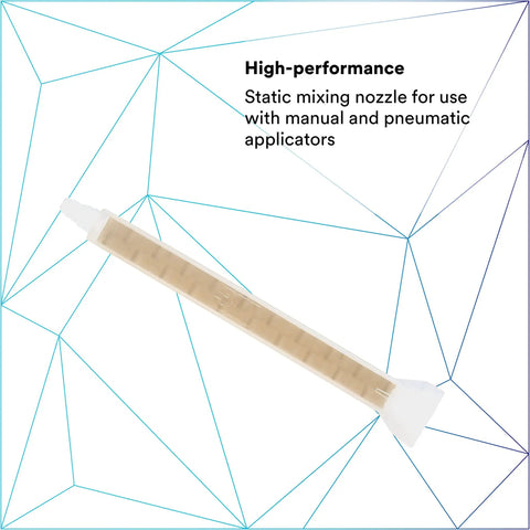 Cascade Mix Meter Static Nozzle Workhorse For Two Part Adhesives And Foams Disposable 200 mL