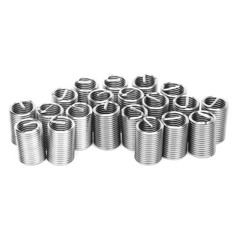 20Pcs Wire Thread Inserts Kit For M12 By 1.5 Threads, Stainless Steel Helical Screw Repair Sleeves, 304 Grade Thread Repair