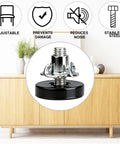 16 Pack Adjustable Furniture Levelers Heavy Duty Leveling Feet For Table Desk Chair Cabinet Dresser Outdoor Patio Stabilize