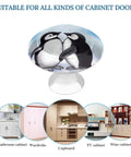 Round Cabinet Knobs With Screws For Dresser Kitchen And Bathroom Stainless Steel Durable Hardware Anti Rust Corrosion Resistant Easy Install No Fuss For Cabinets Drawers And Furniture Makeover Upgrade penguin design round knob on cabinet for bathroom, wardrobe, cupboard