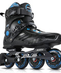 Unisex Inline Skates With CNC Aviation Aluminum Frame Built For Outdoor Street Skating And Fitness Training Durable Lightweight Boots