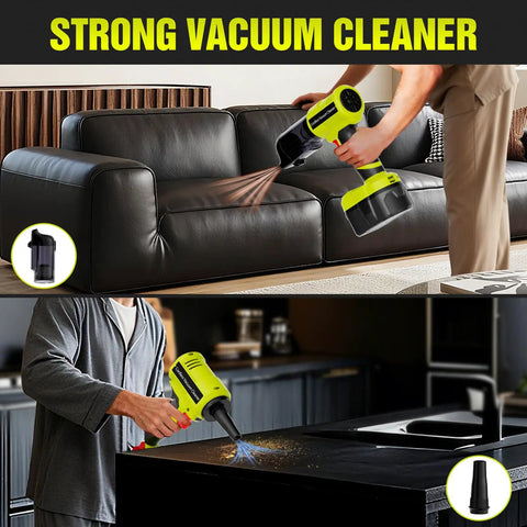 3 In 1 Cordless Handheld Vacuum Compatible With Ryobi 18V Battery Wet And Dry Car Vacuum Portable Use in Home and Kitchen