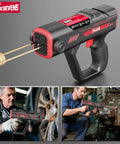 High Power 1600W Induction Heater For Bolt Removal And Rusty Screw Extraction 110V Handheld Magnetic Tool With 12 Coils in use