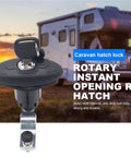 Push Button Cabinet Cam Lock Latch With Zinc Alloy Build IP65 Waterproof For RVs Yachts And Boats displayed with RV